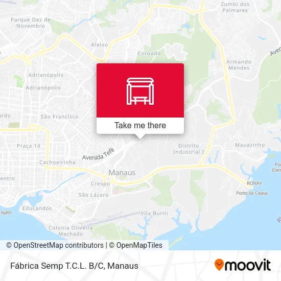 Fábrica Semp T.C.L. B/C map