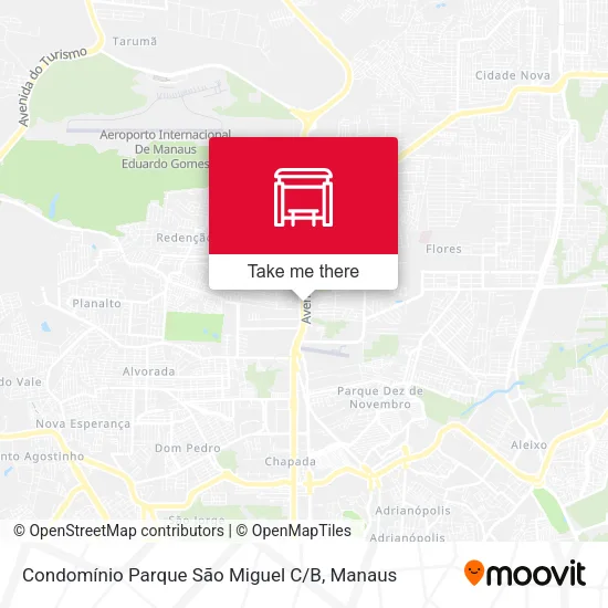 Condomínio Parque São Miguel C / B map