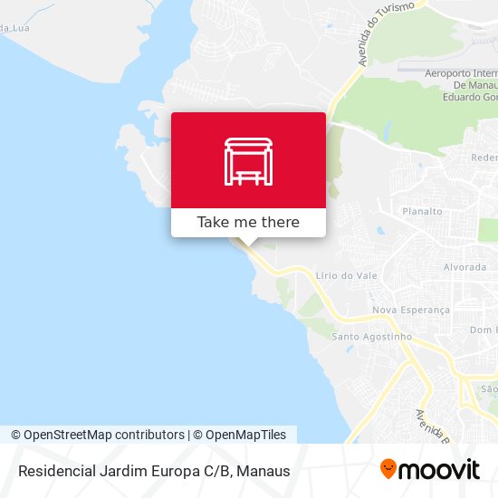 Residencial Jardim Europa C/B map