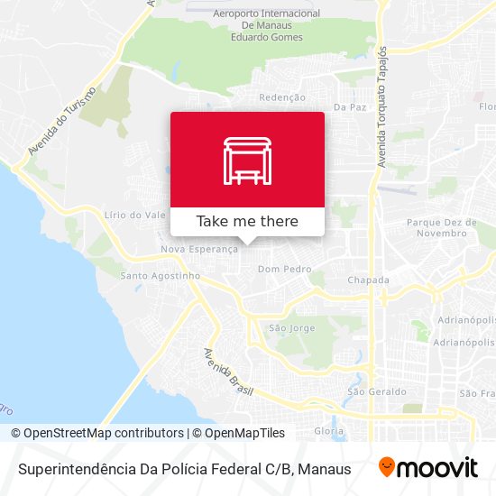 Mapa Superintendência Da Polícia Federal C / B