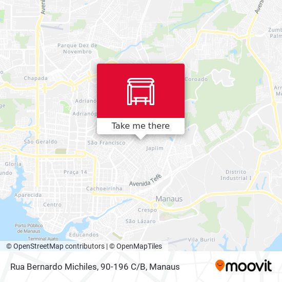 Rua Bernardo Michiles, 90-196 C / B map