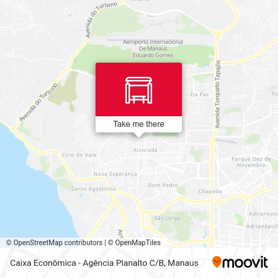 Caixa Econômica - Agência Planalto C / B map