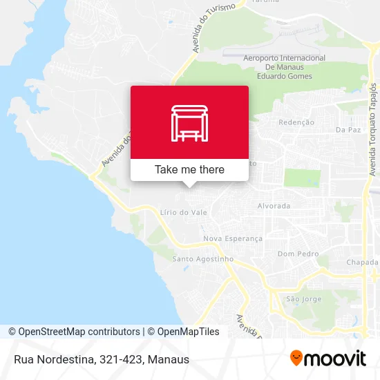 Rua Nordestina, 321-423 map