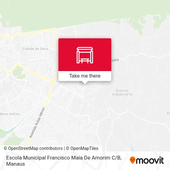Escola Municipal Francisco Maia De Amorim C / B map