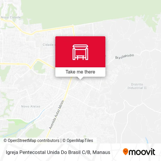 Igreja Pentecostal Unida Do Brasil C / B map
