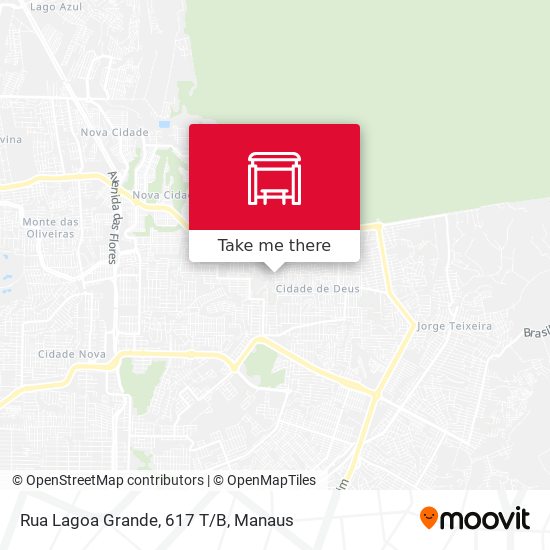 Rua Lagoa Grande, 617 T/B map