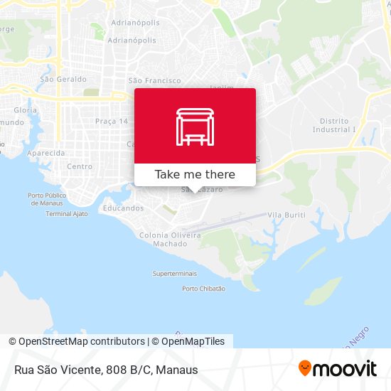 Rua São Vicente, 808 B/C map