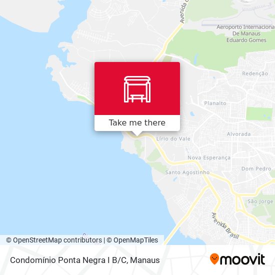 Condomínio Ponta Negra I B/C map