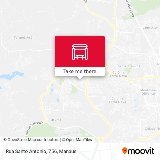 Rua Santo Antônio, 756 map