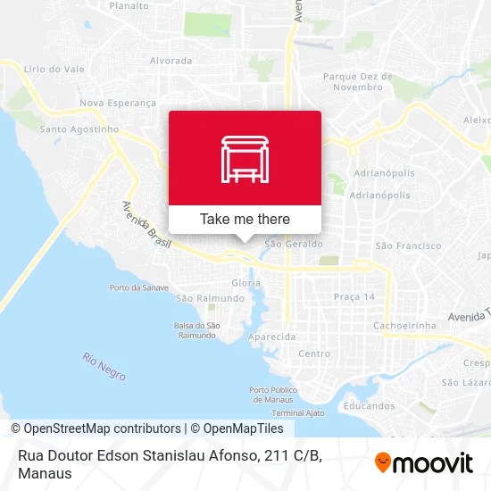 Rua Doutor Edson Stanislau Afonso, 211 C / B map