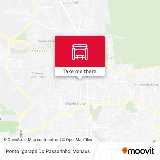 Ponto Igarapé Do Passarinho map