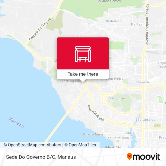 Sede Do Governo B/C map