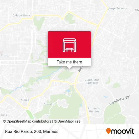 Rua  Rio Pardo, 200 map