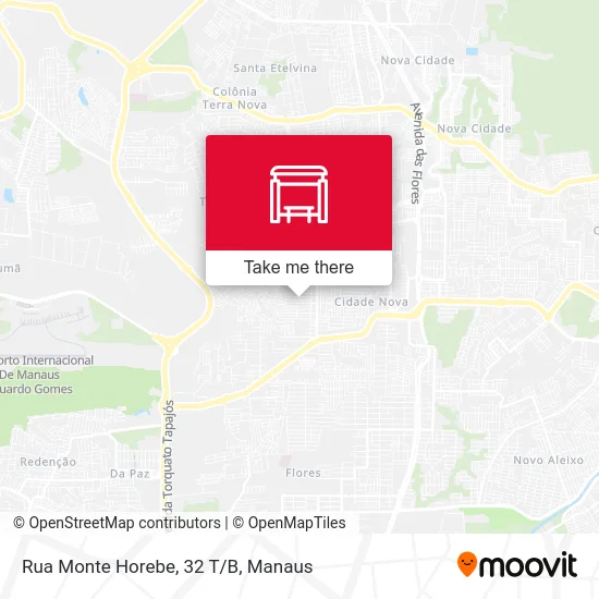 Rua Monte Horebe, 32 T/B map