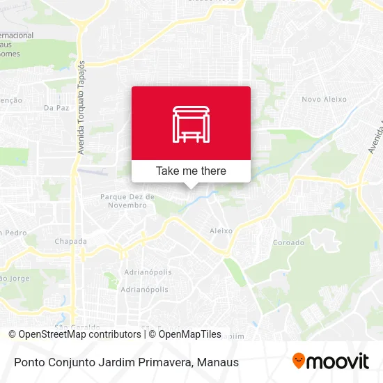 Ponto Conjunto Jardim Primavera map