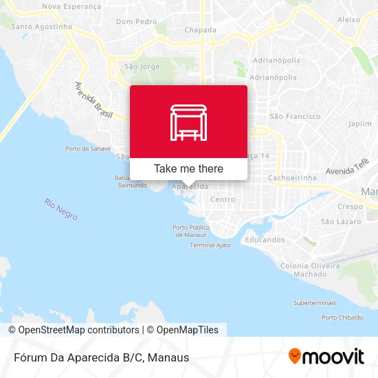Fórum Da Aparecida B/C map