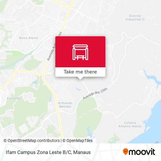 Mapa Ifam Campus Zona Leste B/C