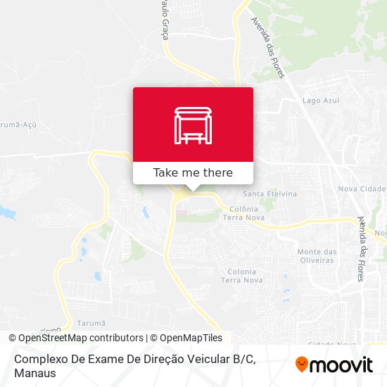 Complexo De Exame De Direção Veicular B / C map