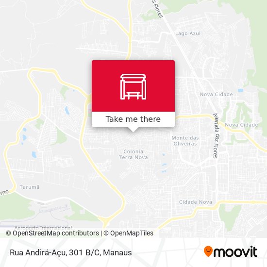 Rua Andirá-Açu, 301 B/C map