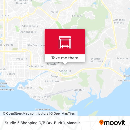 Mapa Studio 5 Shopping C / B (Av. Buriti)