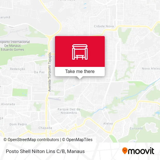 Posto Shell Nilton Lins C/B map