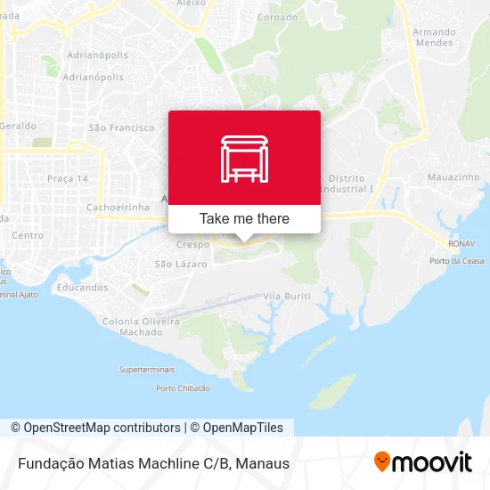 Fundação Matias Machline C/B map