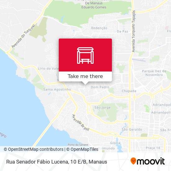 Rua Senador Fábio Lucena, 10 E / B map