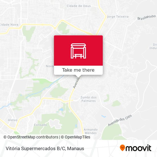 Vitória Supermercados B/C map