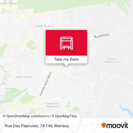Rua Das Papoulas, 74-146 map