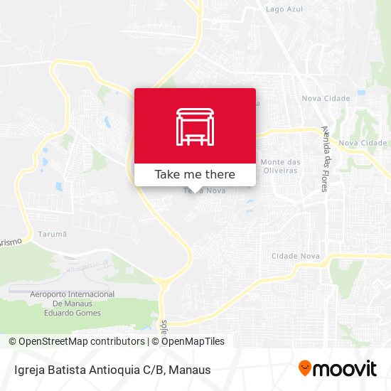 Igreja Batista Antioquia C/B map