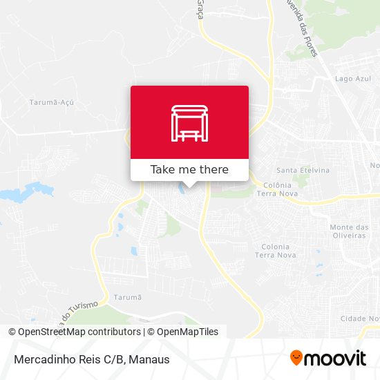 Mapa Mercadinho Reis C/B