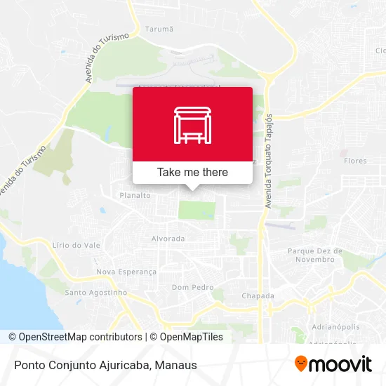 Ponto Conjunto Ajuricaba map