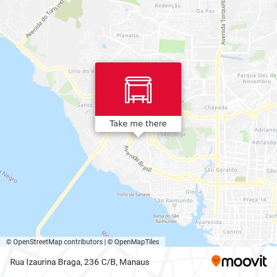 Rua Izaurina Braga, 236 C/B map