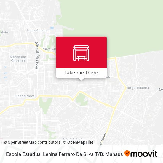 Escola Estadual Lenina Ferraro Da Silva T / B map