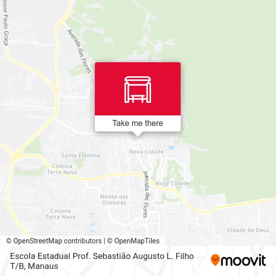 Escola Estadual Prof. Sebastião Augusto L. Filho T / B map