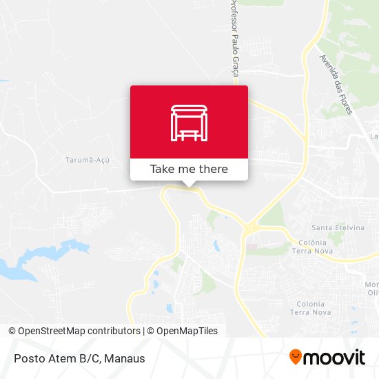 Posto Atem B/C map