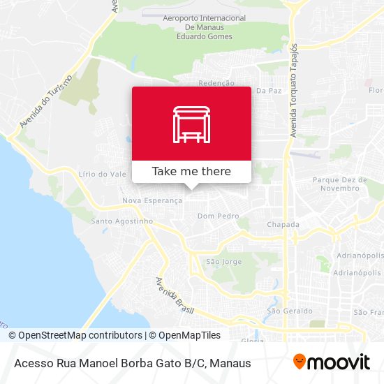Mapa Acesso Rua Manoel Borba Gato B / C