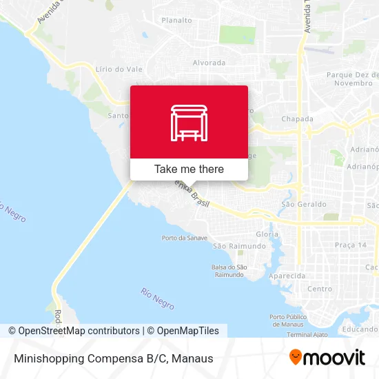 Minishopping Compensa B/C map