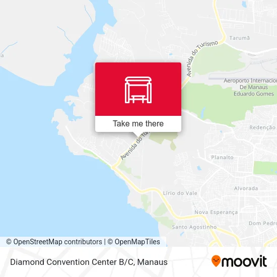 Diamond Convention Center B/C map