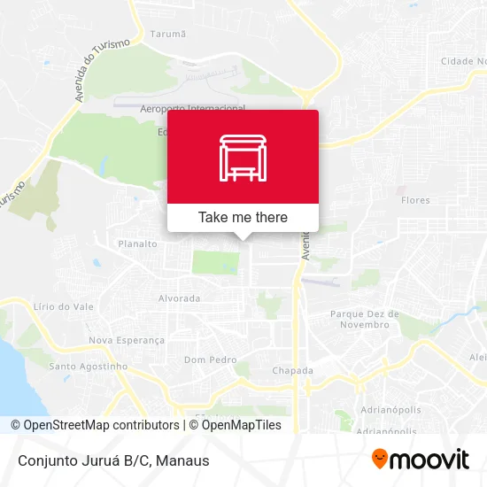 Conjunto Juruá B/C map