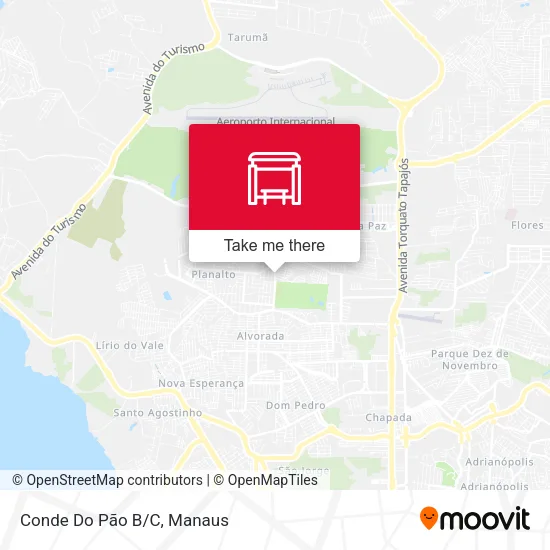 Conde Do Pão B/C map