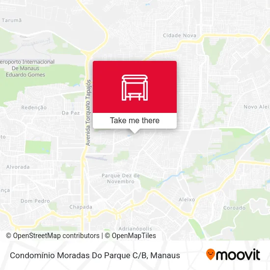 Condomínio Moradas Do Parque C / B map