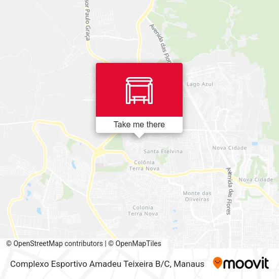 Complexo Esportivo Amadeu Teixeira B / C map