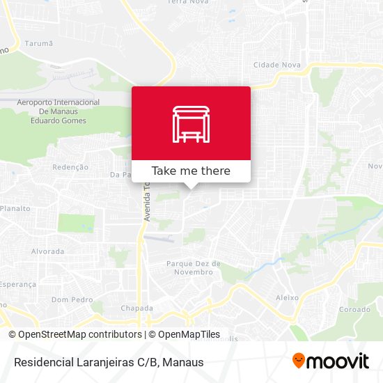 Residencial Laranjeiras C/B map