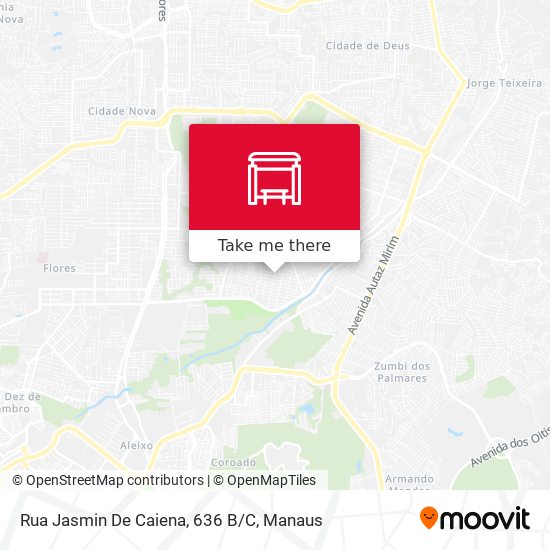 Rua Jasmin De Caiena, 636 B/C map