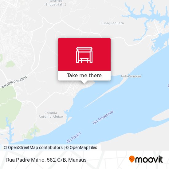 Rua Padre Mário, 582 C/B map