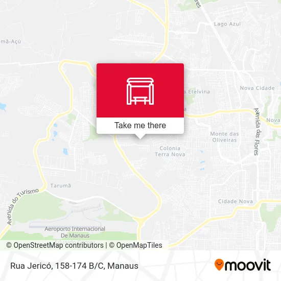 Rua Jericó, 158-174 B/C map