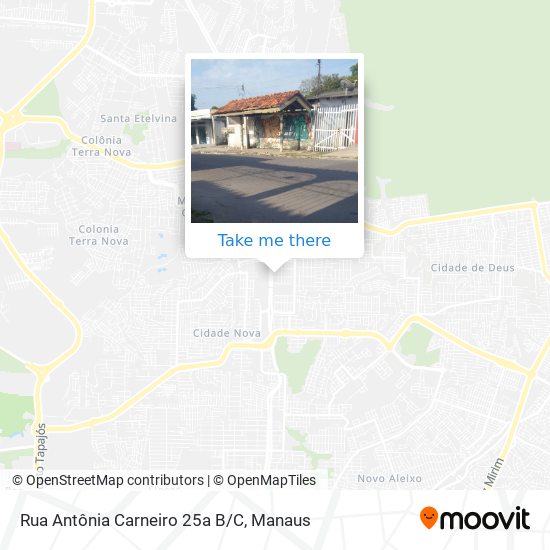 Rua Antônia Carneiro 25a B/C map