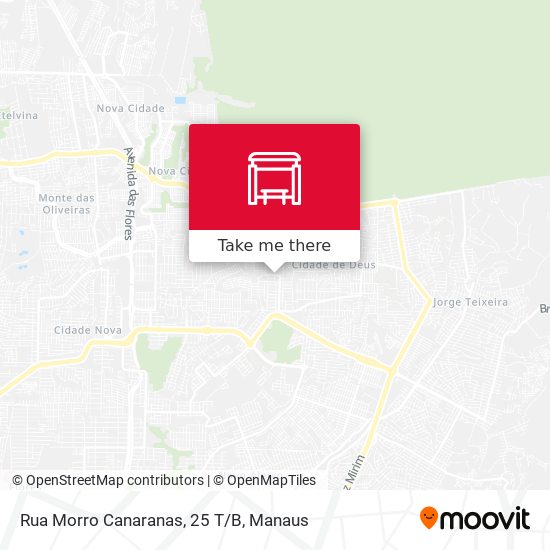 Rua Morro Canaranas, 25 T/B map