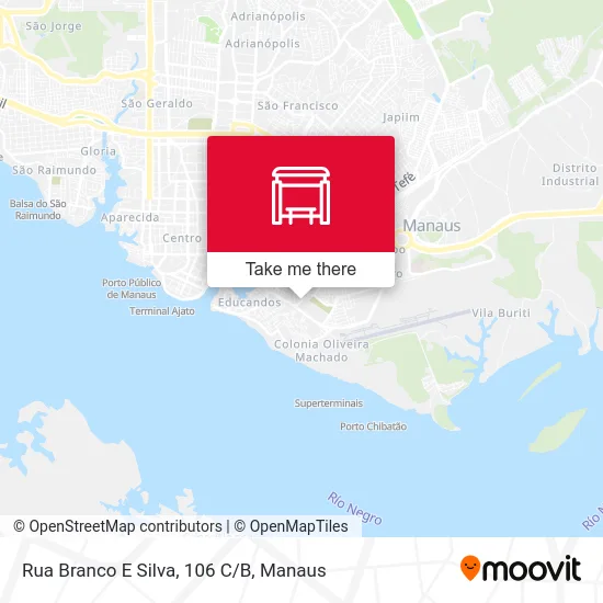 Rua Branco E Silva, 106 C/B map